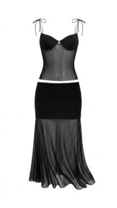 Conjunto Blusa Predilet e Saia Midi Predilet