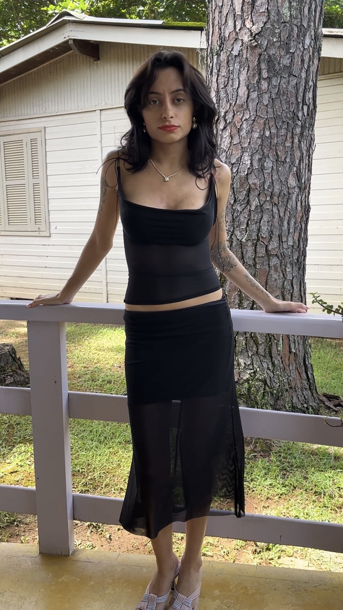 Blusa Tule Preto - Imagem 11