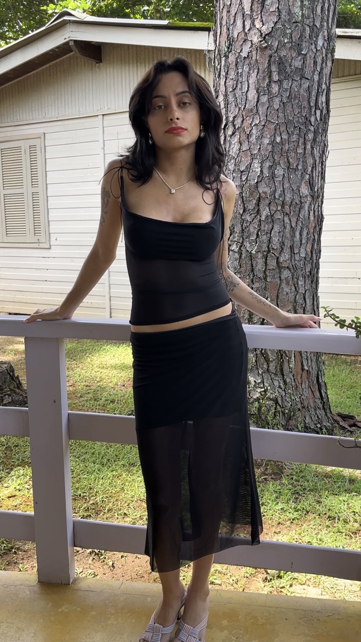 Blusa Tule Preto - Imagem 9