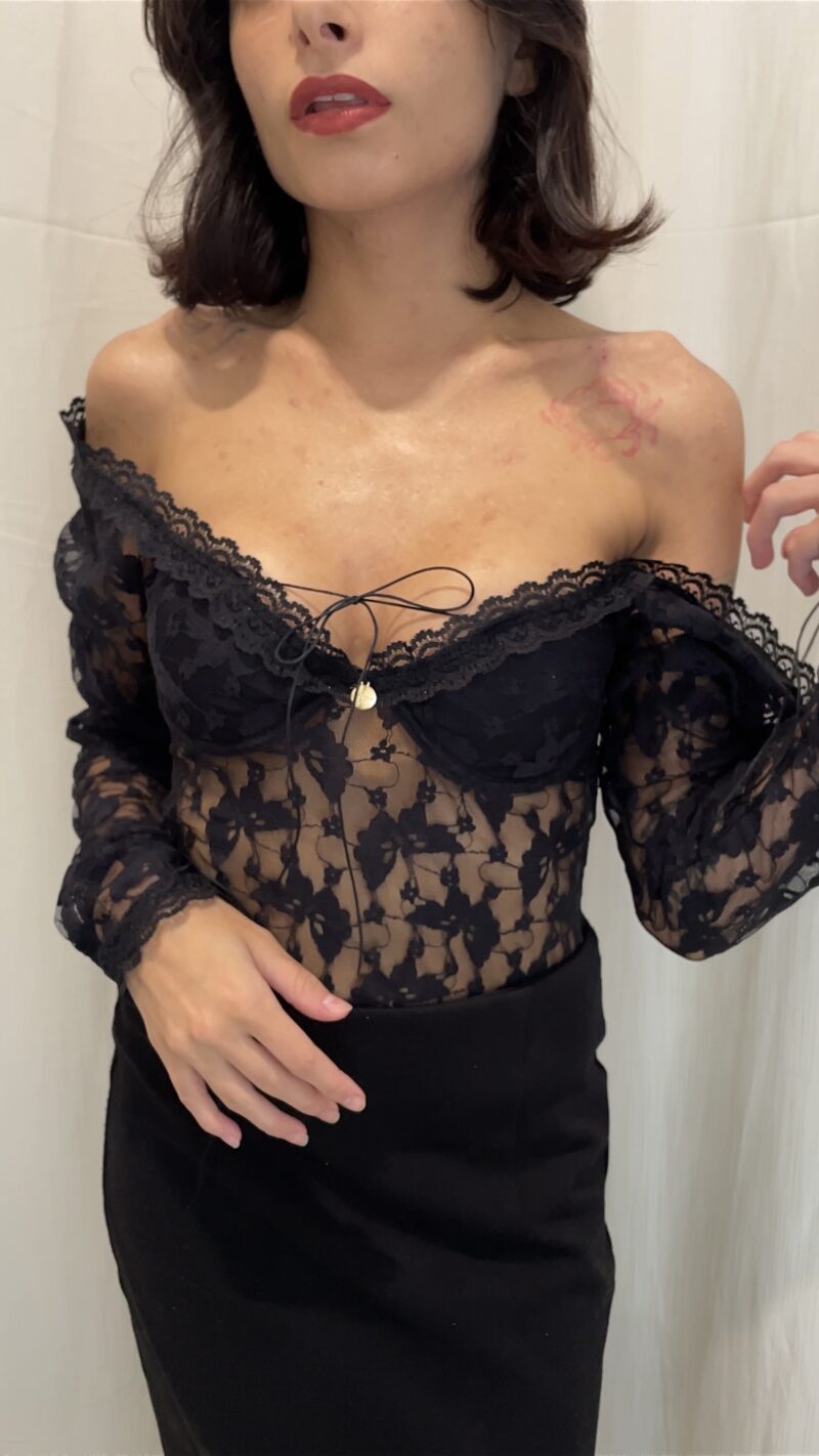 Body Suit Papillon Preto - Image 6