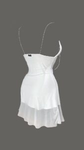 Vestido Tule Branco