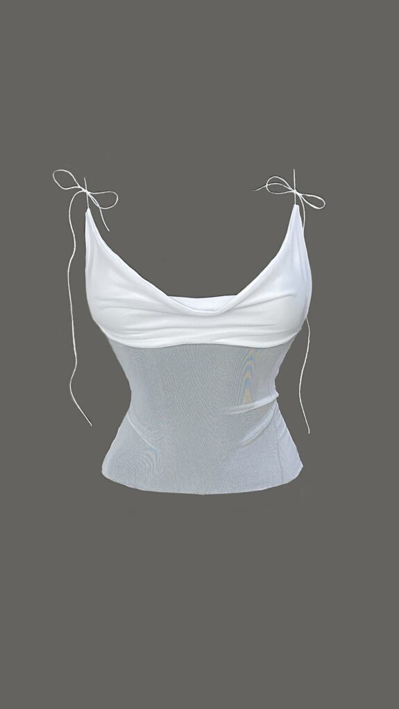 Blusa Tule Branco