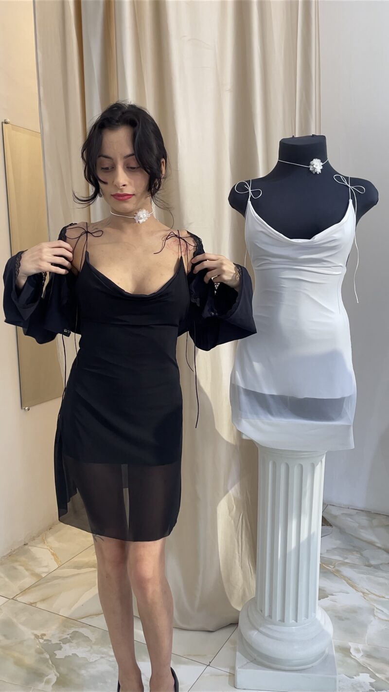 Vestido Tule Preto - Image 2