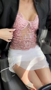 Saia Lace Branco