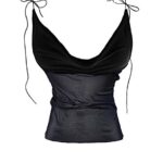 Blusa Tule Preto
