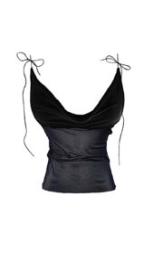 Blusa Tule Preto