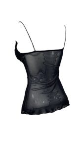 Blusa Tule Preto