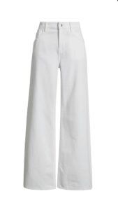 Calça Jeans Wide Leg Branco
