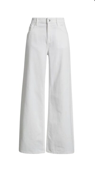 Calça Jeans Wide Leg Branco