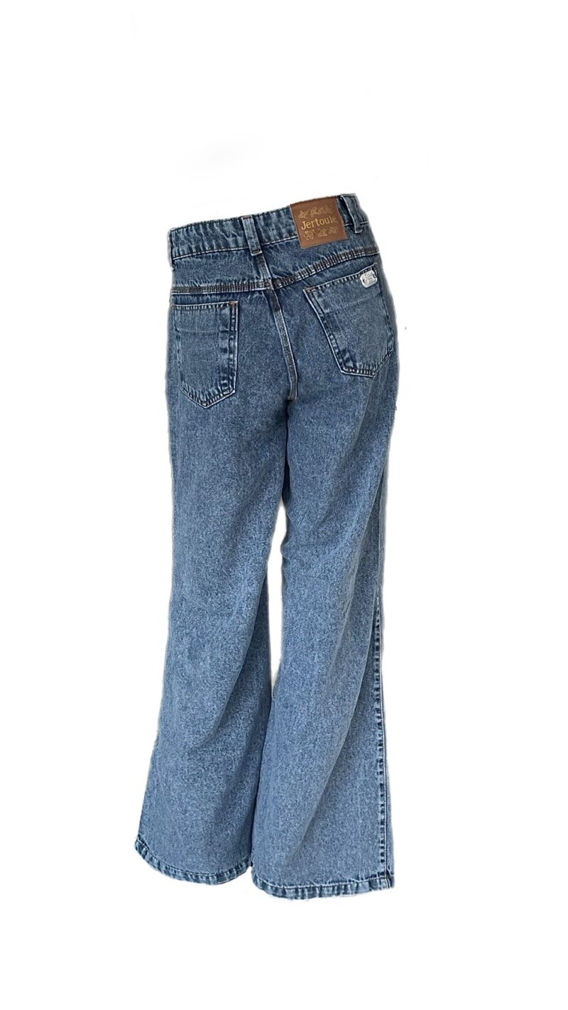 Calça Jeans Wide Leg Azul - Image 2