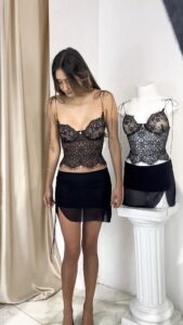 Blusa Perfecione e Saia Lace