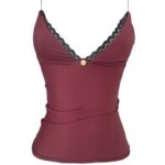 Blusa Coquette Vinho