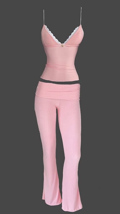 Conjunto Coquette Rosa