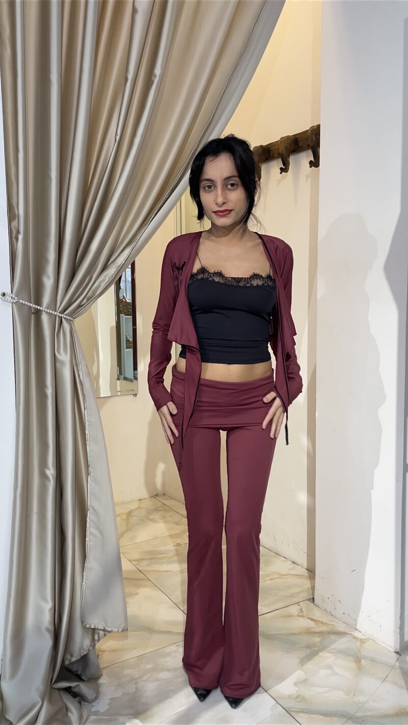 Calça Coquette Vinho - Image 2