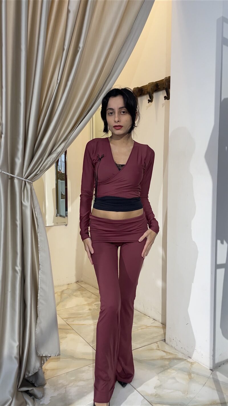 Calça Coquette Vinho - Image 4