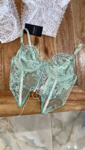 Corset Verde Água