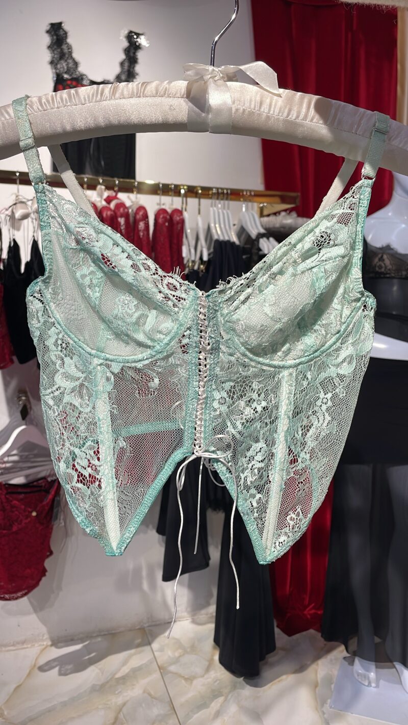 Corset Verde Água - Imagem 2