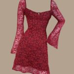 Vestido Bordue