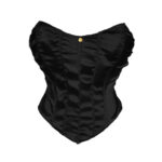 Bustier Cetim Preto