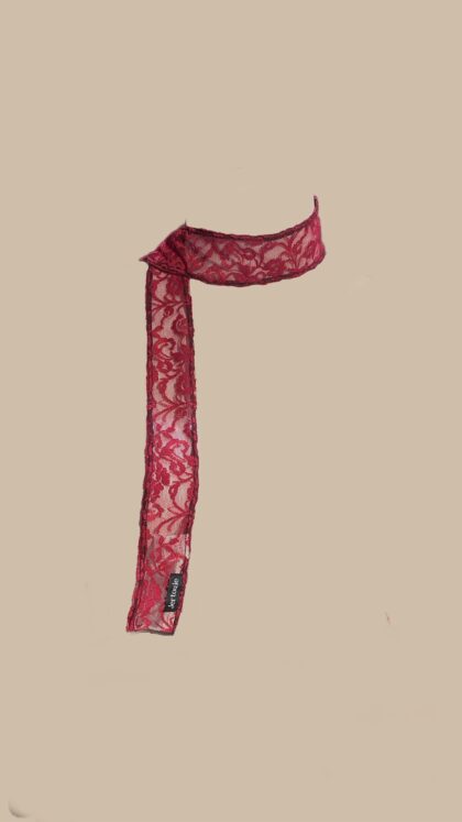 Choker Lenço Bordue