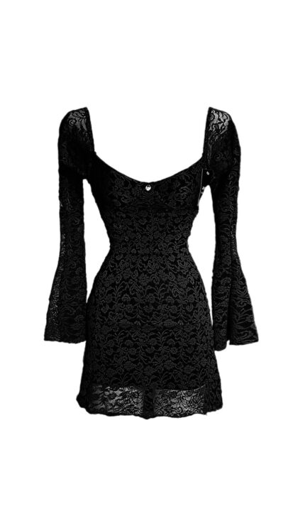Vestido Rendado Dame Nuit