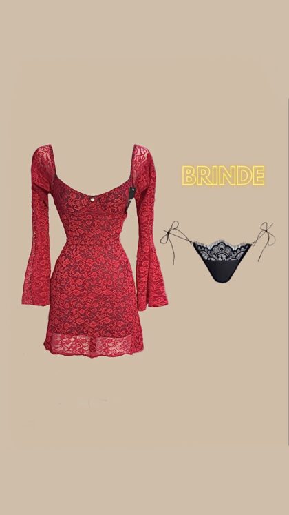 Vestido Bordue GANHA Calcinha Veps