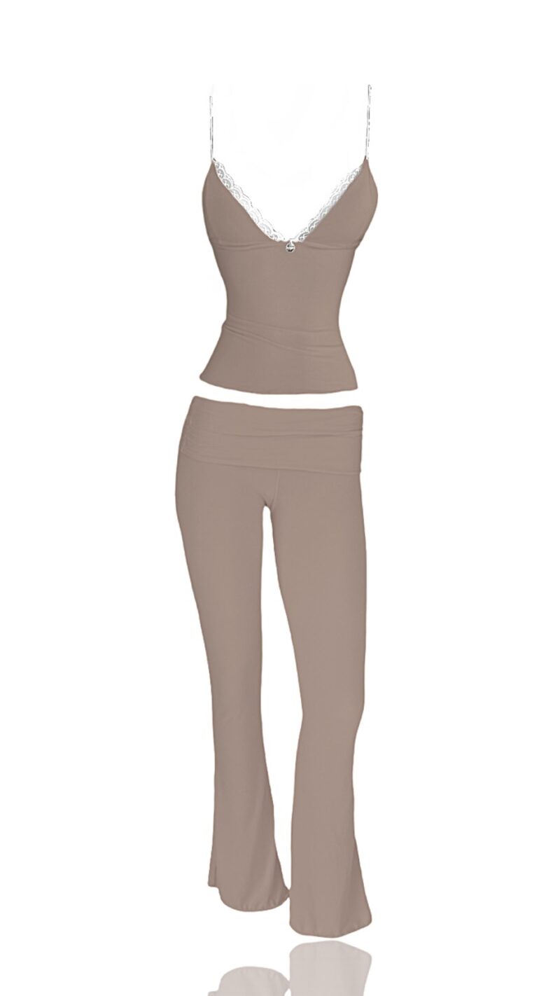 Conjunto Coquette Bege