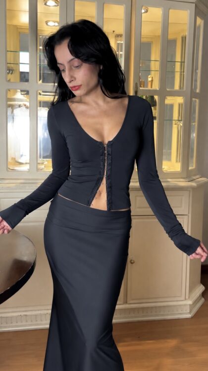 Blusa Fechot Long