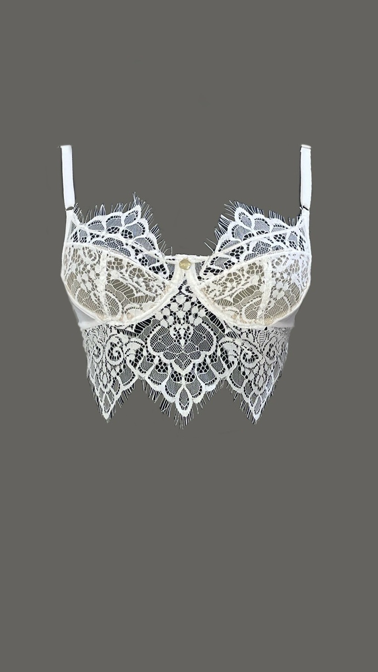 Cropped Taille Branco - Imagem 2