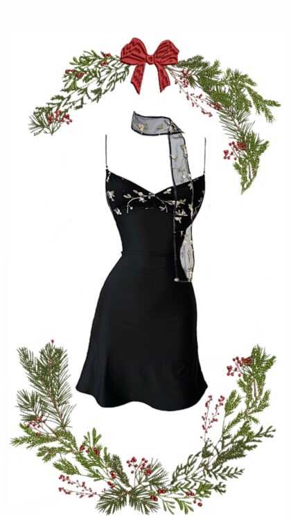 Vestido Beurdé e Chocker Beurdé