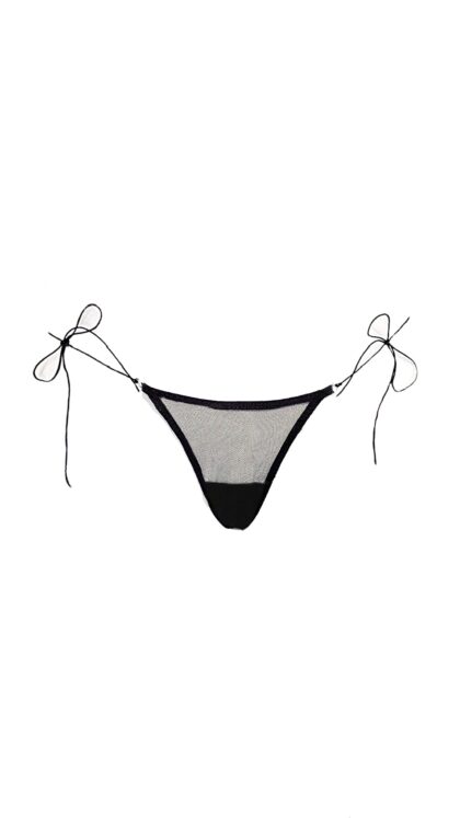 Calcinha Tule Laço