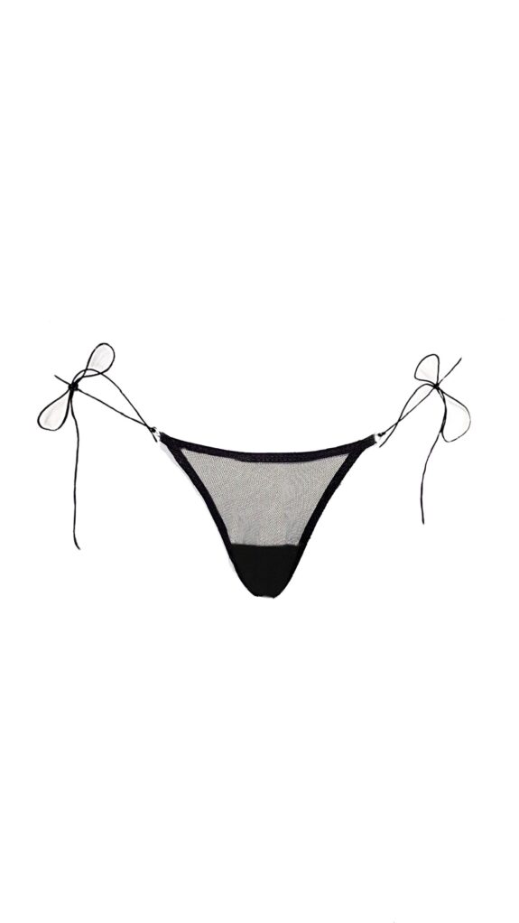 Calcinha Tule Laço