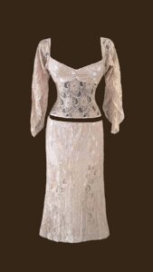 Conjunto Vintage Bege