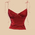 Blusa Velours Vermelho