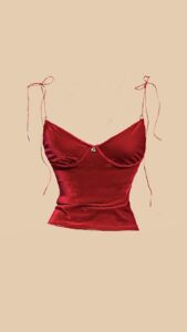 Blusa Velours Vermelho