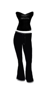 Conjunto Blusa Tube e Calça Filóth