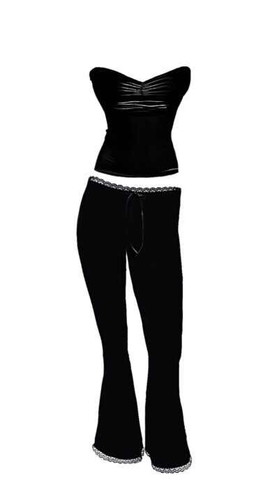 Conjunto Blusa Tube e Calça Filóth