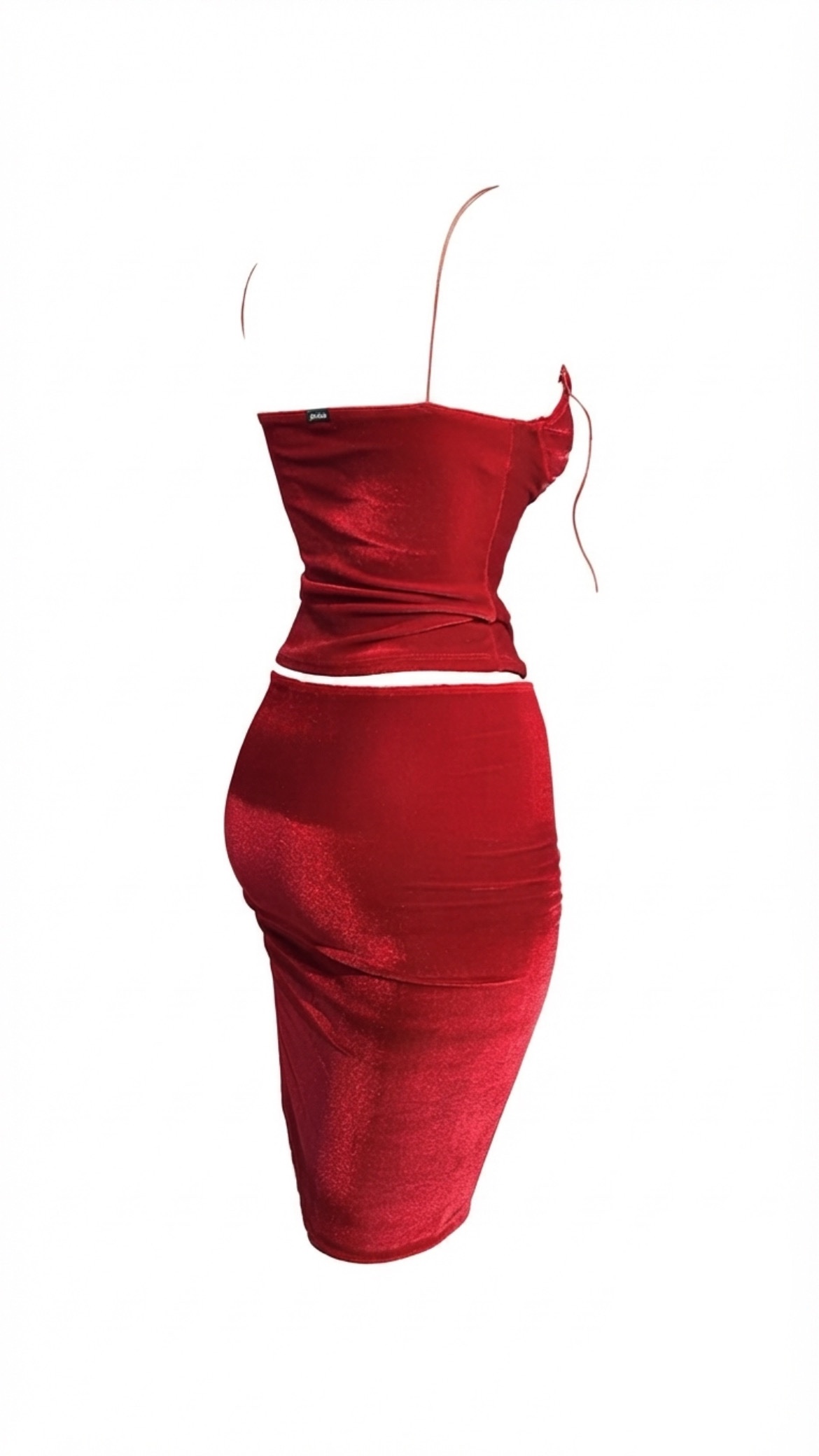Conjunto Velours Vermelho - Imagem 4