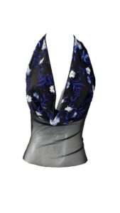 Blusa Blue and Black