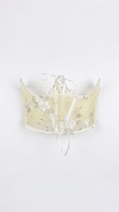 Corset Fleur Dourado