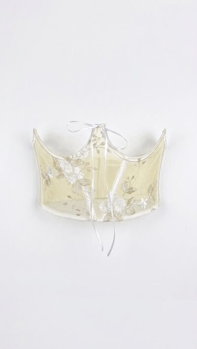 Corset Fleur Dourado