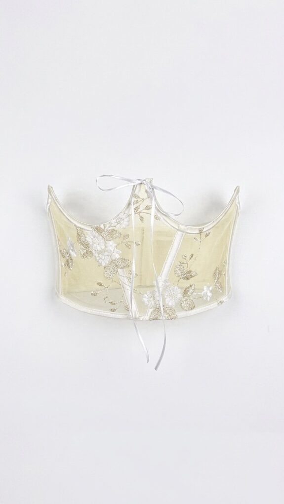 Corset Fleur Dourado