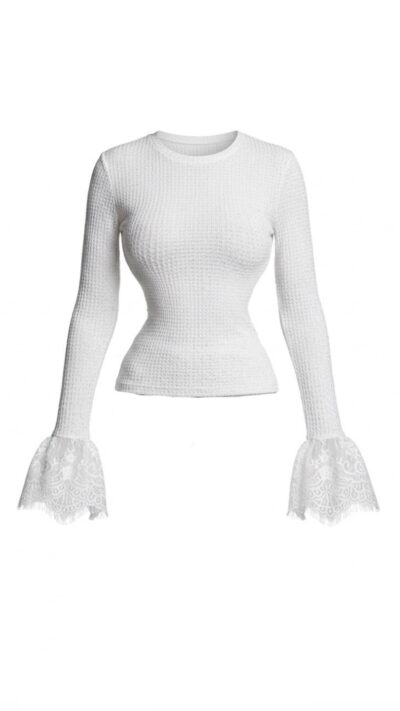 Blusa Tricot Branco