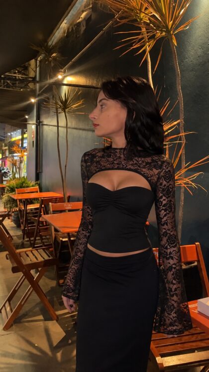 Blusa Neve Preto