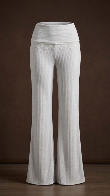 Calça Tricot Rend