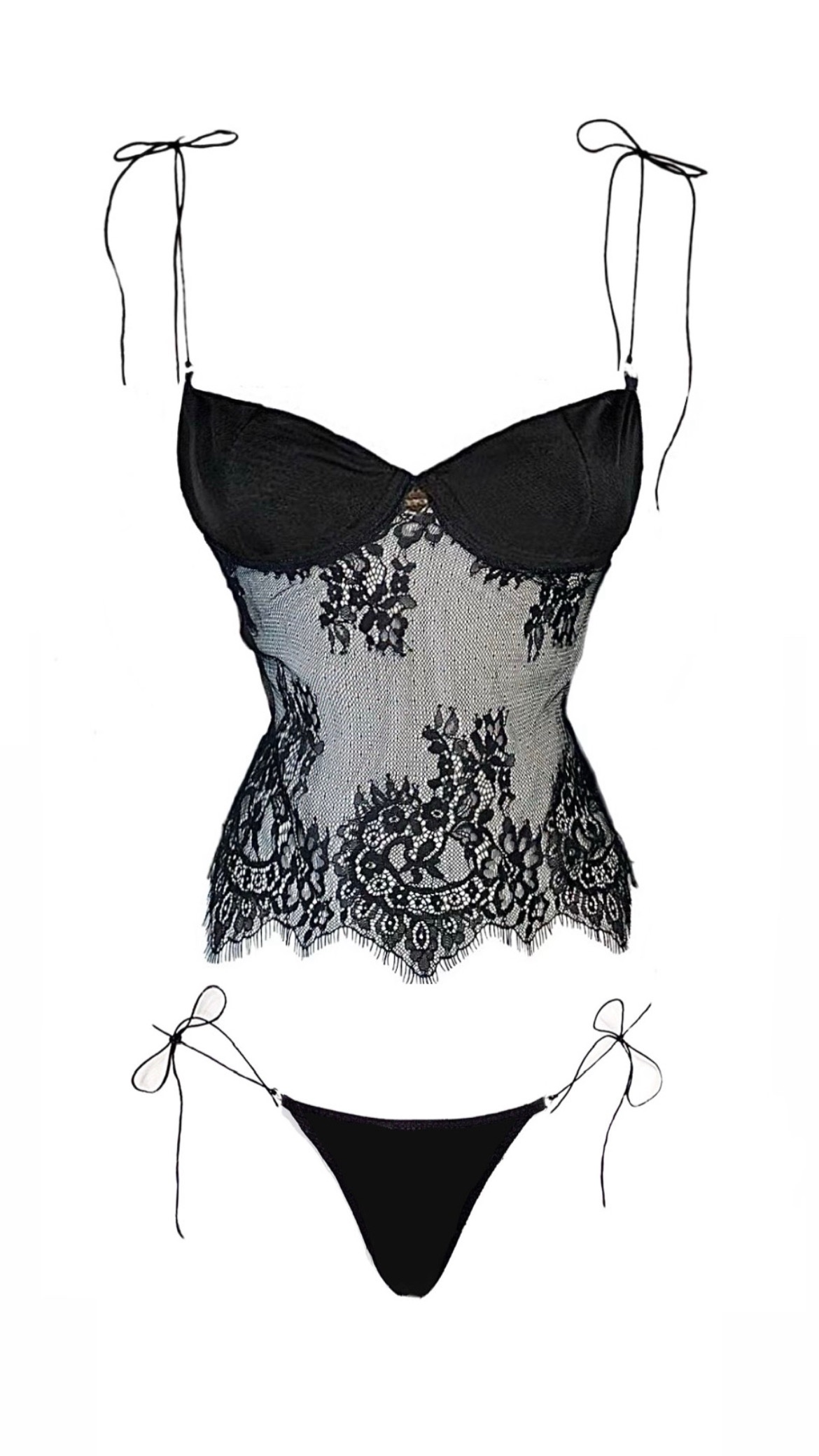 Conjunto Blusa Fabulous e Calcinha Black