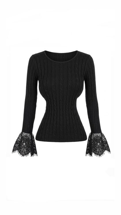Blusa Tricot Preto